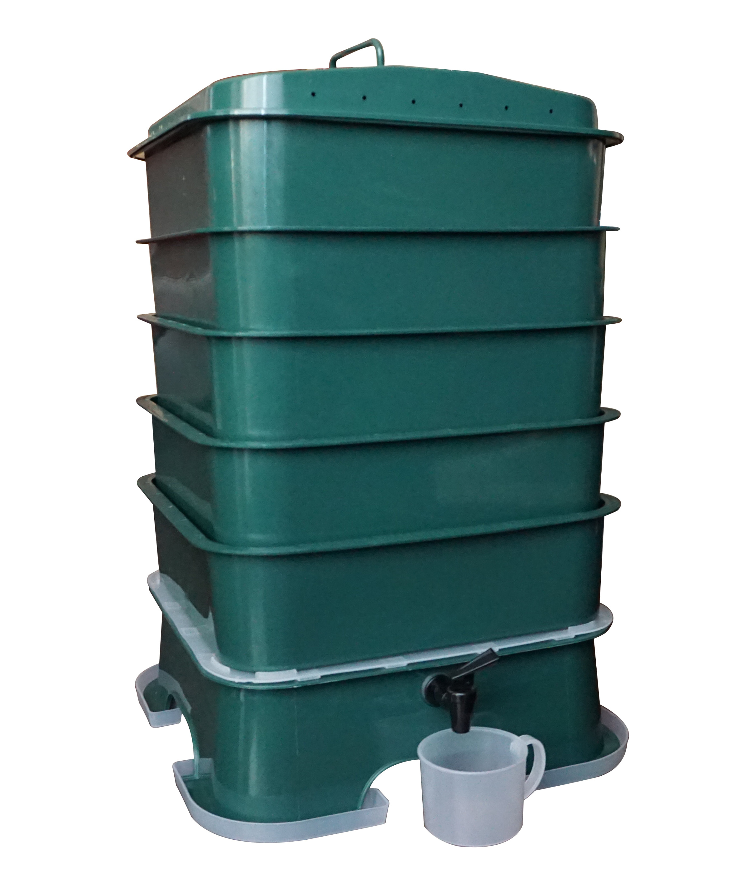 5 Tray Vermihut Plus Worm Compost Bin